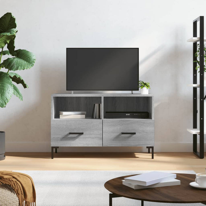 Tv-Bänk 80X36X50 Cm Konstruerat Trä