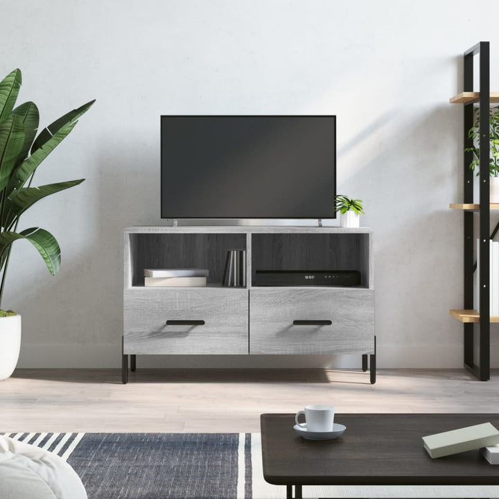 Tv-Bänk 80X36X50 Cm Konstruerat Trä