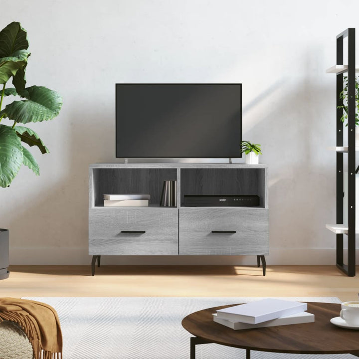 Tv-Bänk 80X36X50 Cm Konstruerat Trä
