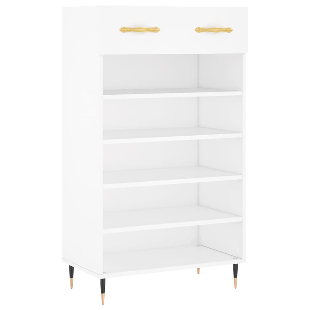 Skohylla 60X35X105 Cm Konstruerat Trä
