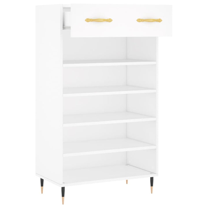 Skohylla 60X35X105 Cm Konstruerat Trä