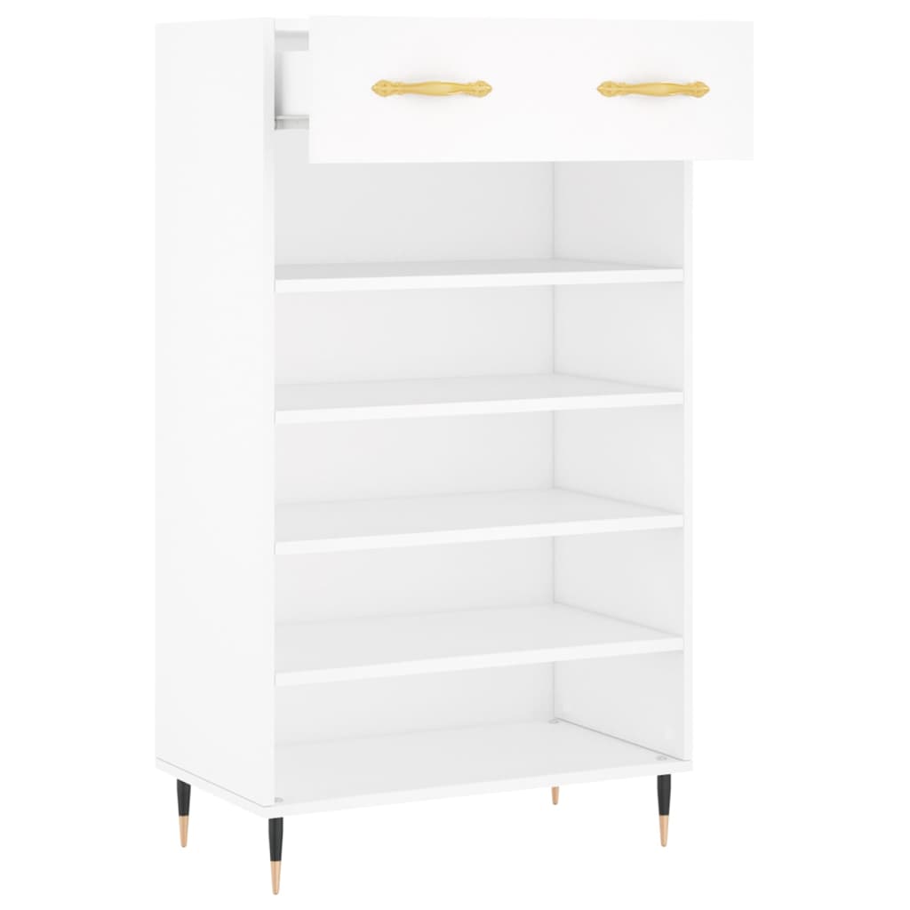 Skohylla 60X35X105 Cm Konstruerat Trä