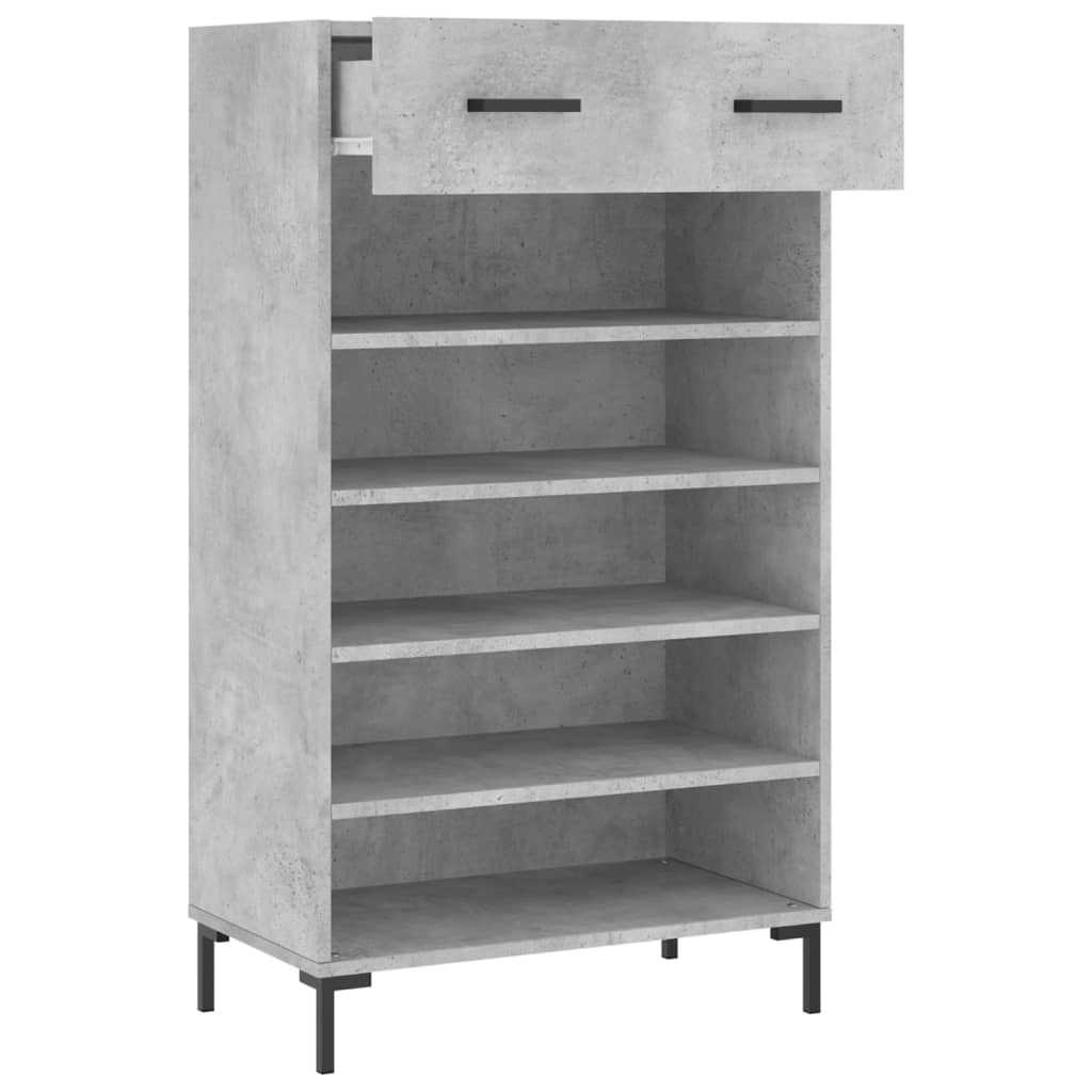 Skohylla 60X35X105 Cm Konstruerat Trä