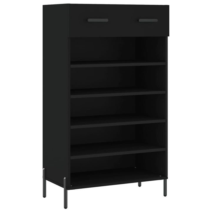 Skohylla 60X35X105 Cm Konstruerat Trä