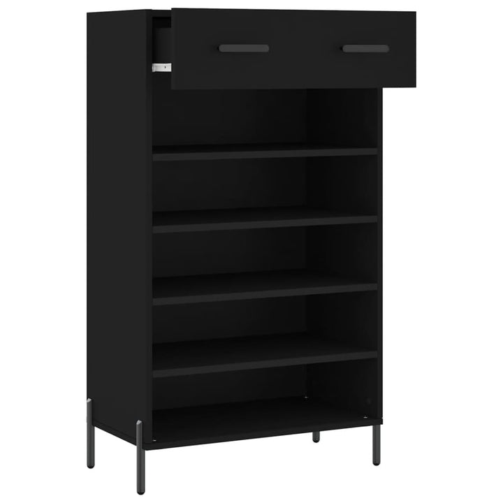 Skohylla 60X35X105 Cm Konstruerat Trä