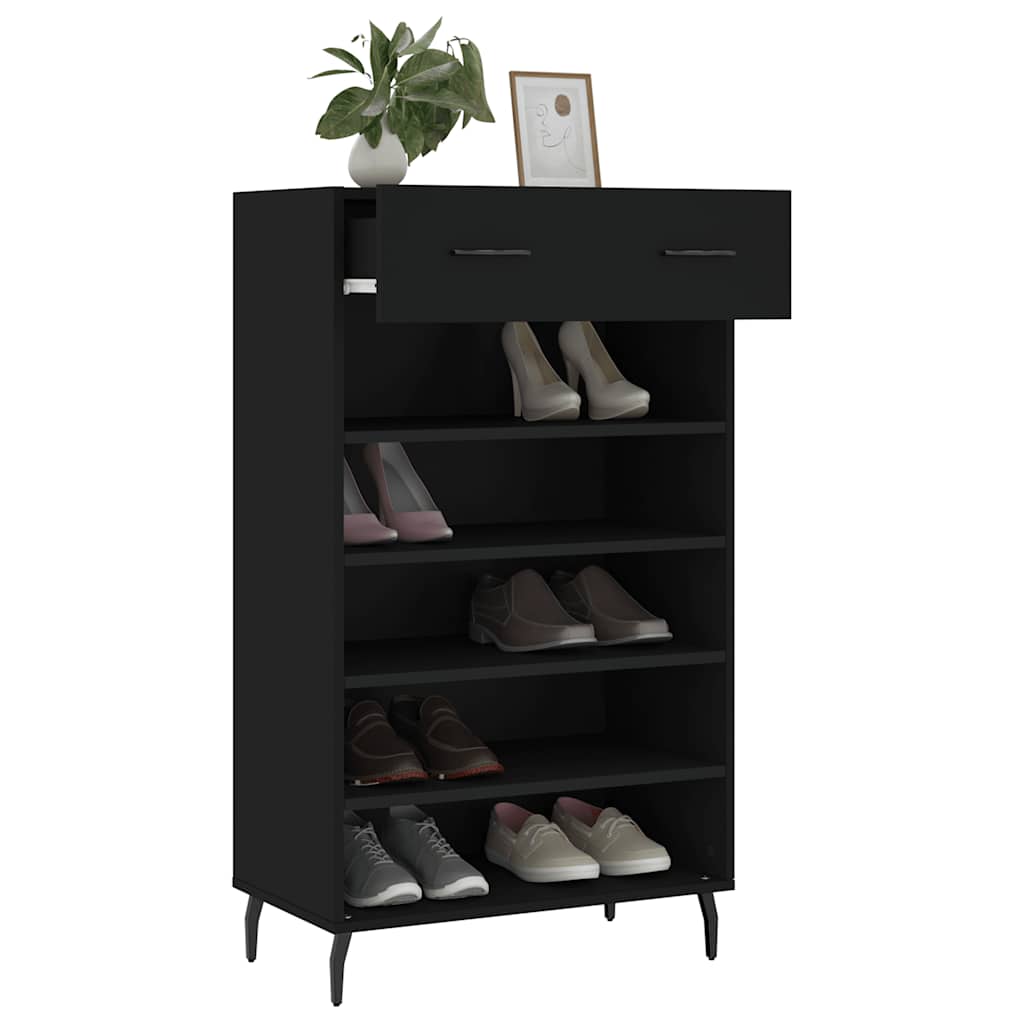 Skohylla 60X35X105 Cm Konstruerat Trä