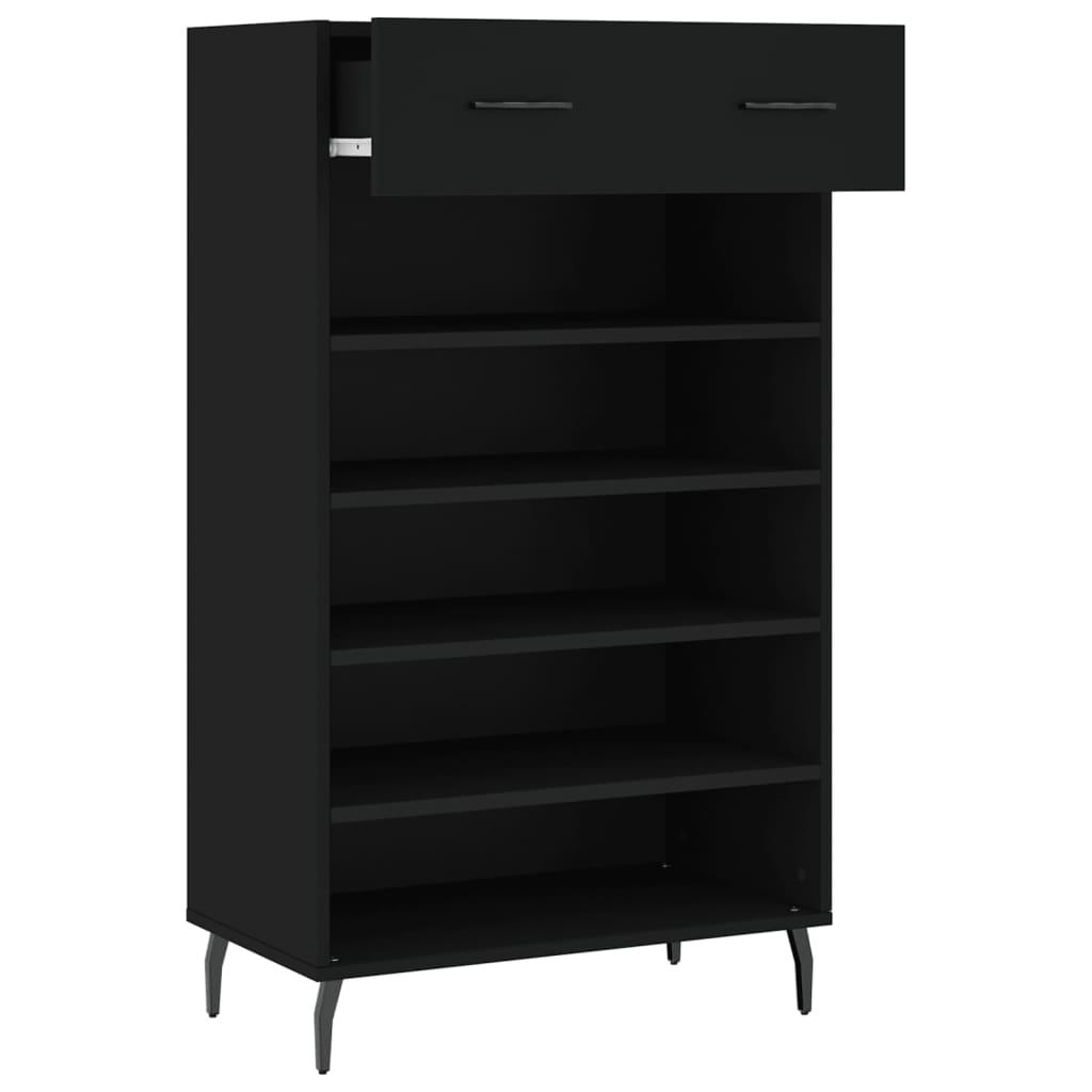 Skohylla 60X35X105 Cm Konstruerat Trä