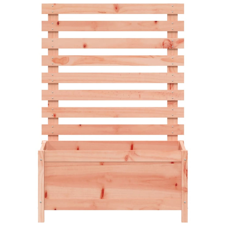 Odlingslåda Med Spaljé 79X39,5X114 Cm Massivt Douglasträ