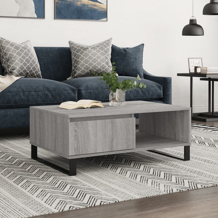 Soffbord 90X60X35 Cm Konstruerat Trä