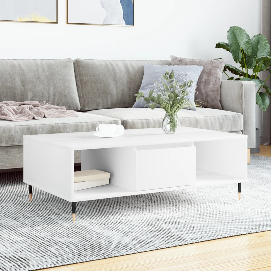 Soffbord 104X60X35 Cm Konstruerat Trä