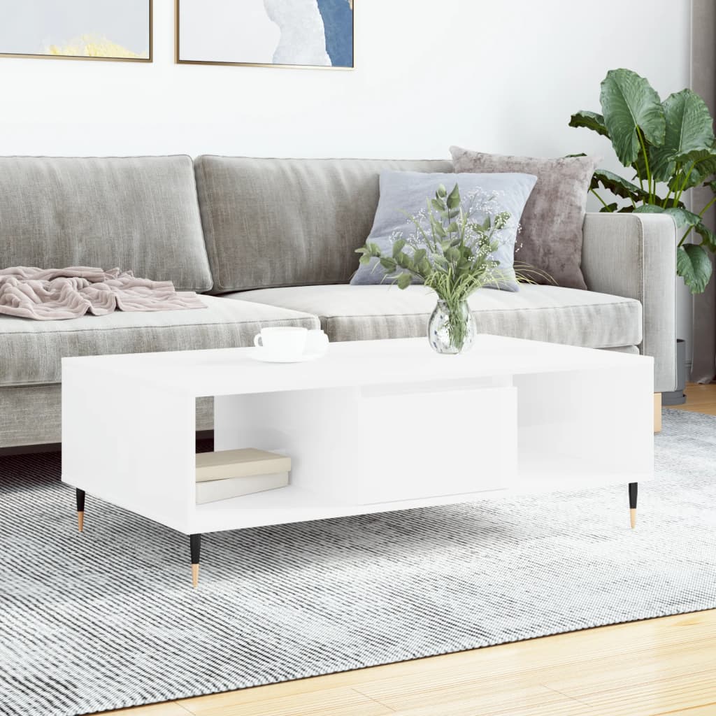 Soffbord 104X60X35 Cm Konstruerat Trä