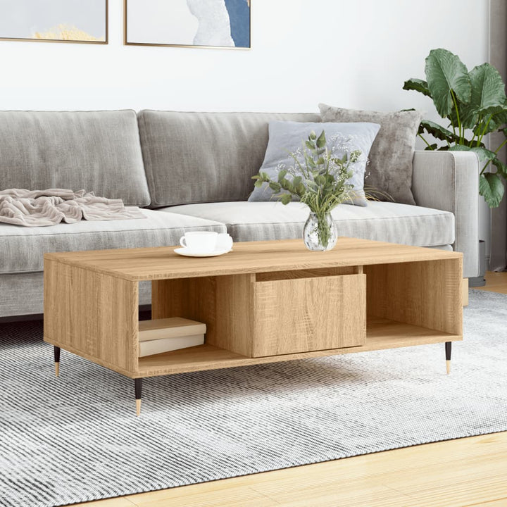 Soffbord 104X60X35 Cm Konstruerat Trä