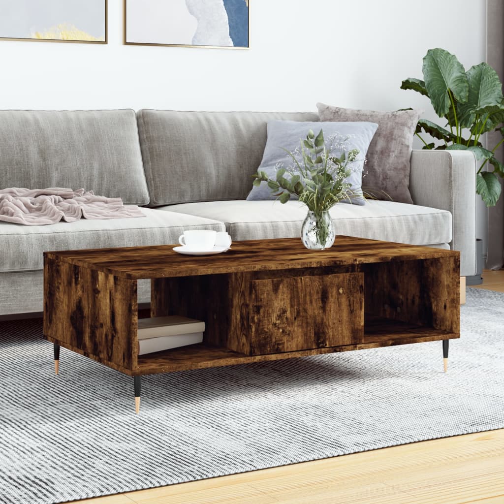 Soffbord 104X60X35 Cm Konstruerat Trä