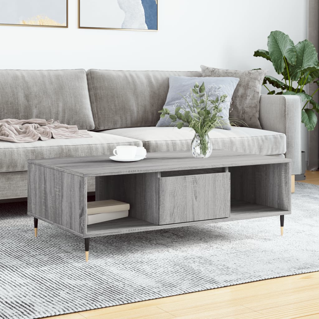 Soffbord 104X60X35 Cm Konstruerat Trä