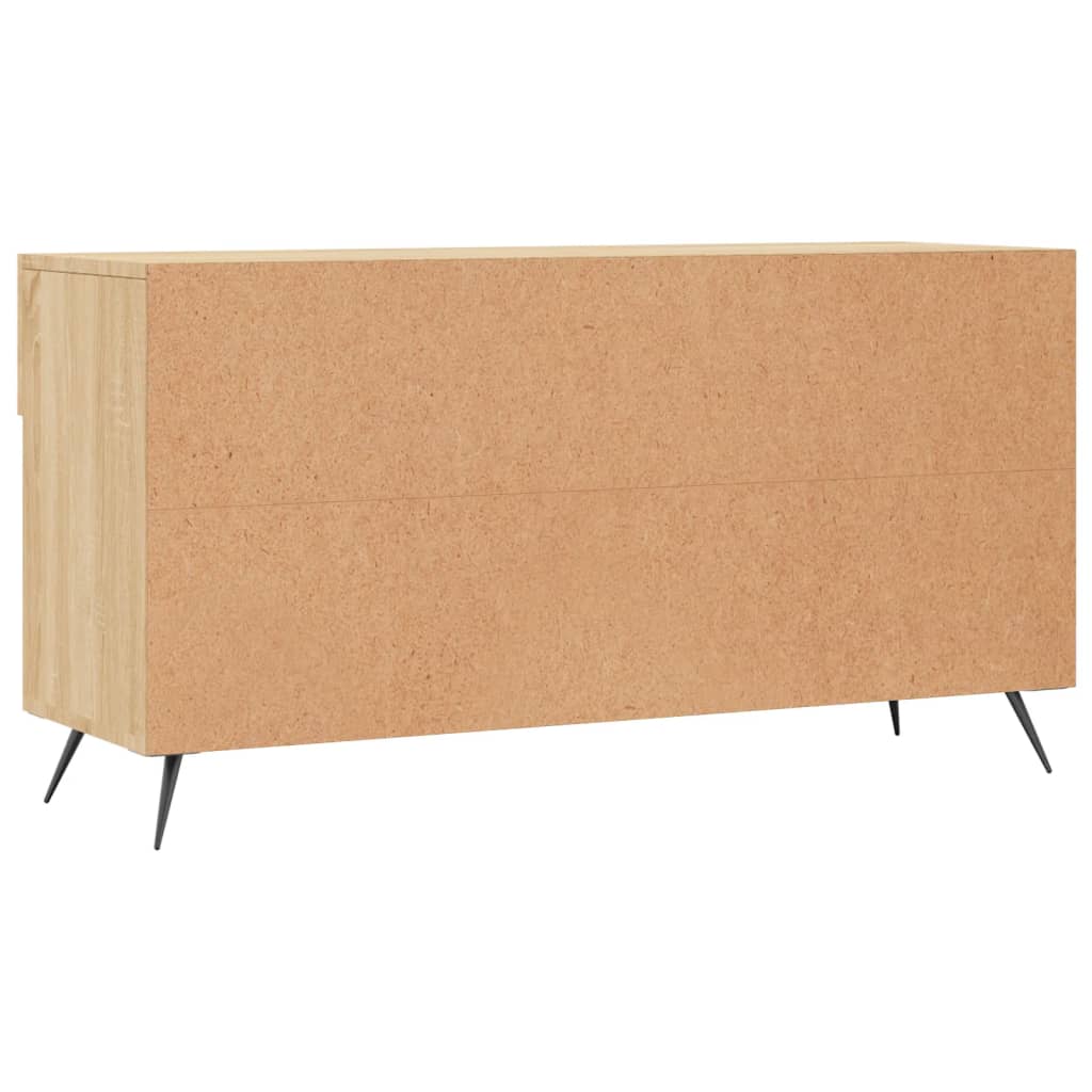 Skobänk Sonoma-Ek 102X35X55 Cm Konstruerat Trä