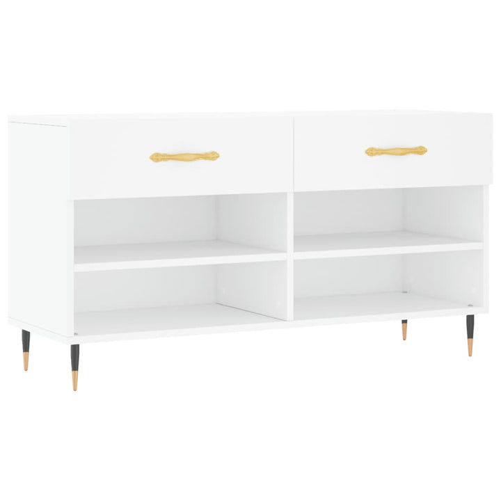 Skobänk 102X35X55 Cm Konstruerat Trä