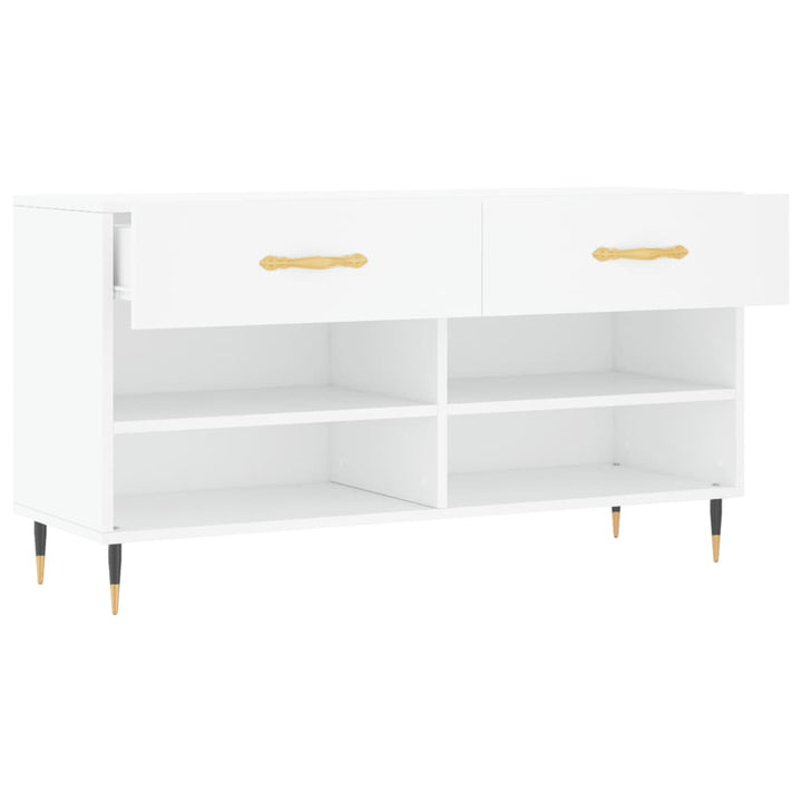 Skobänk 102X35X55 Cm Konstruerat Trä