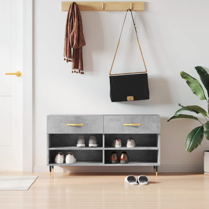 Skobänk 102X35X55 Cm Konstruerat Trä