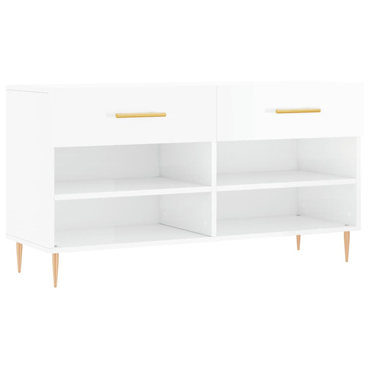 Skobänk 102X35X55 Cm Konstruerat Trä