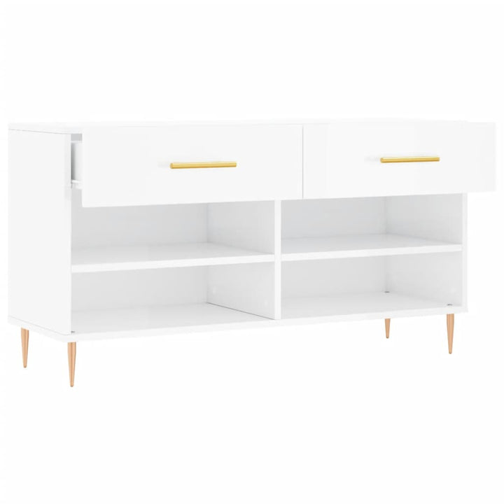 Skobänk 102X35X55 Cm Konstruerat Trä