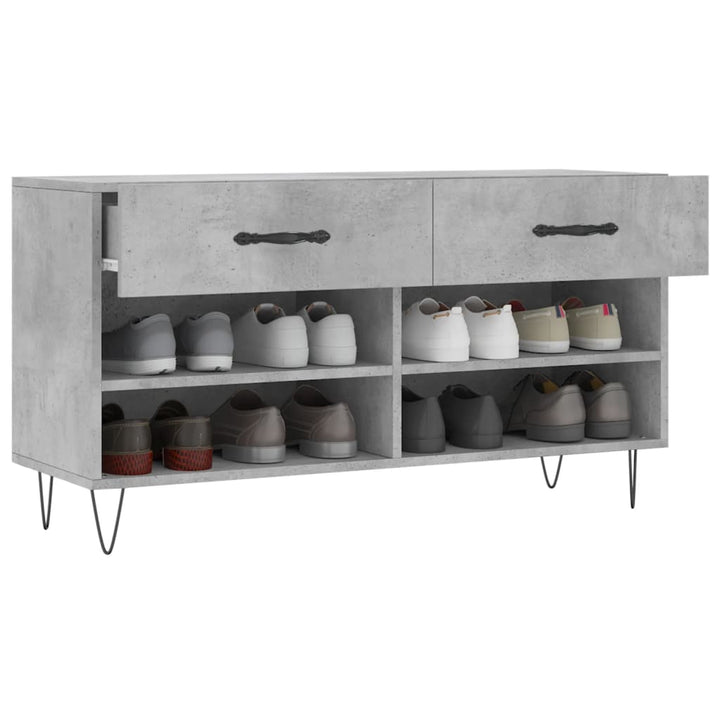 Skobänk 102X35X55 Cm Konstruerat Trä