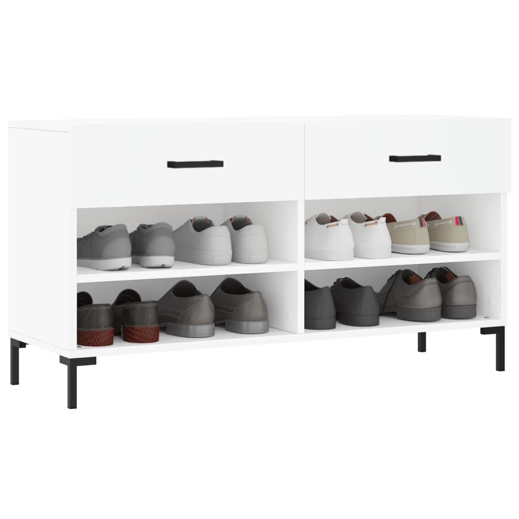 Skobänk 102X35X55 Cm Konstruerat Trä