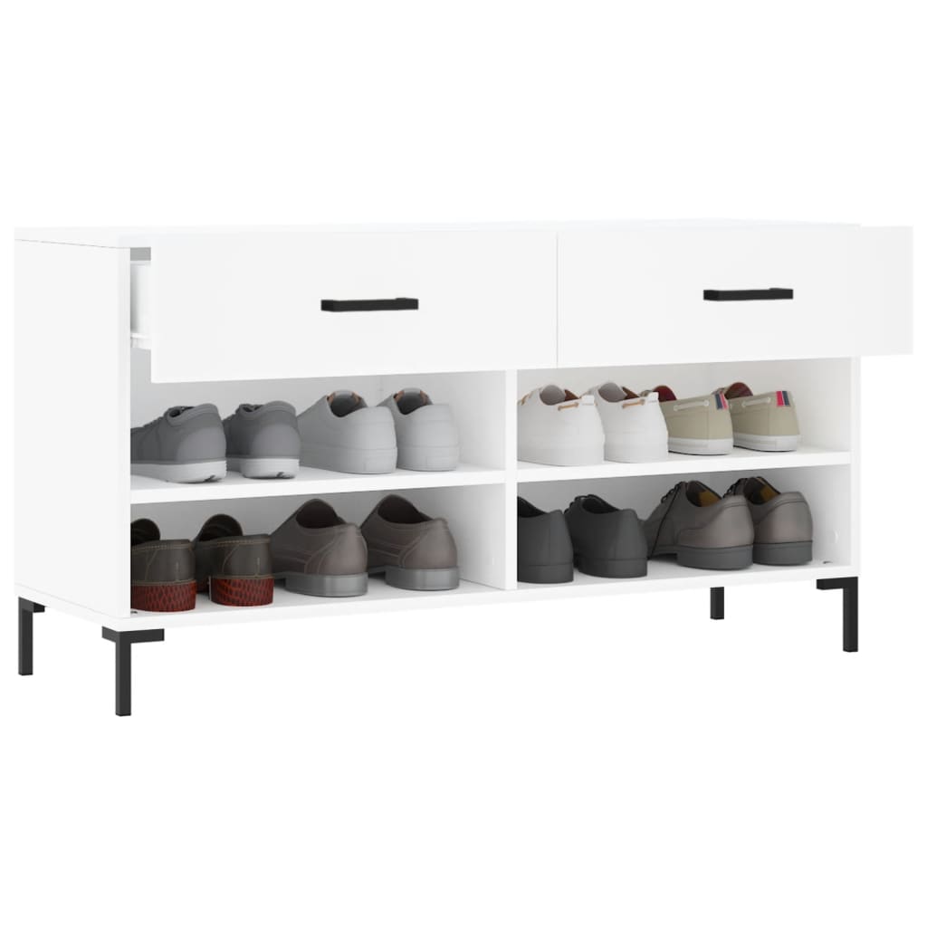 Skobänk 102X35X55 Cm Konstruerat Trä