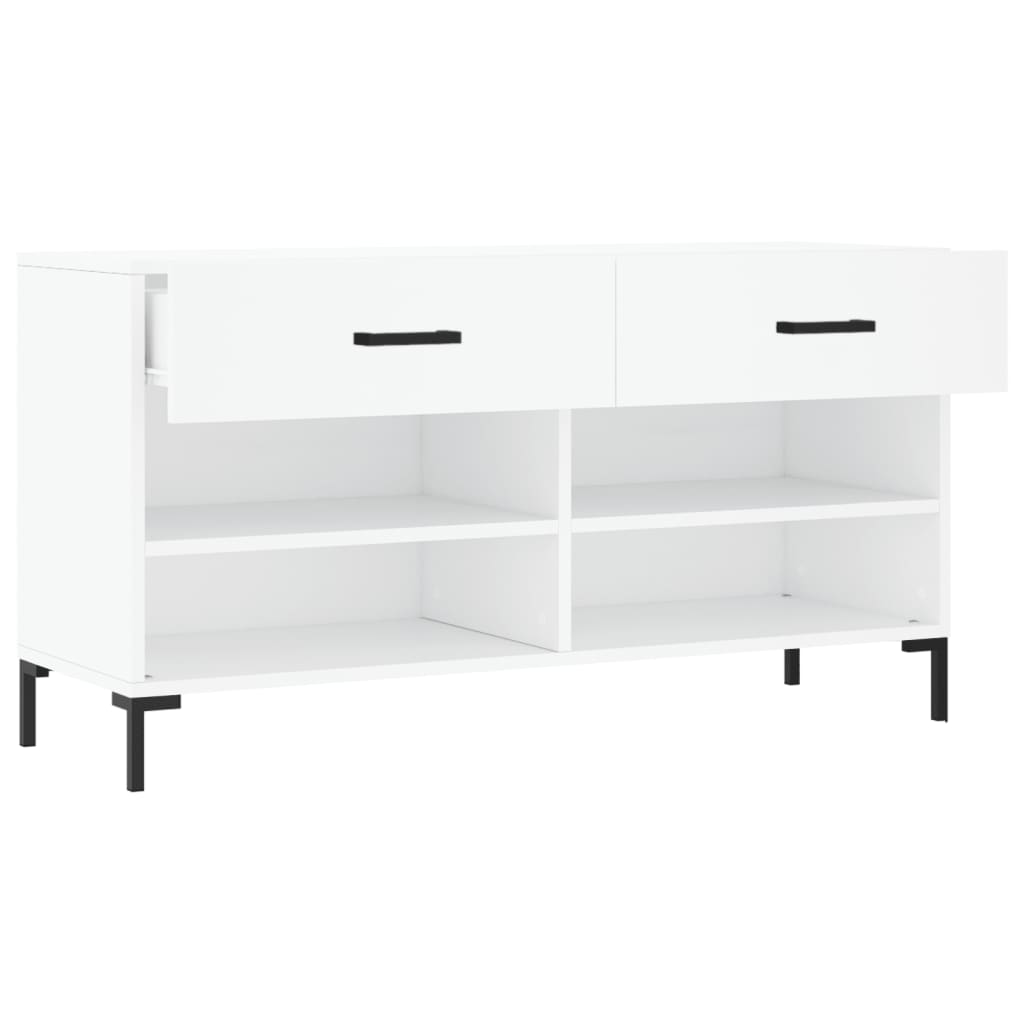 Skobänk 102X35X55 Cm Konstruerat Trä