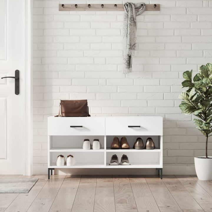Skobänk 102X35X55 Cm Konstruerat Trä