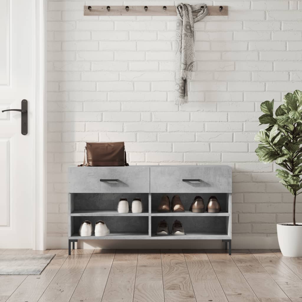 Skobänk 102X35X55 Cm Konstruerat Trä