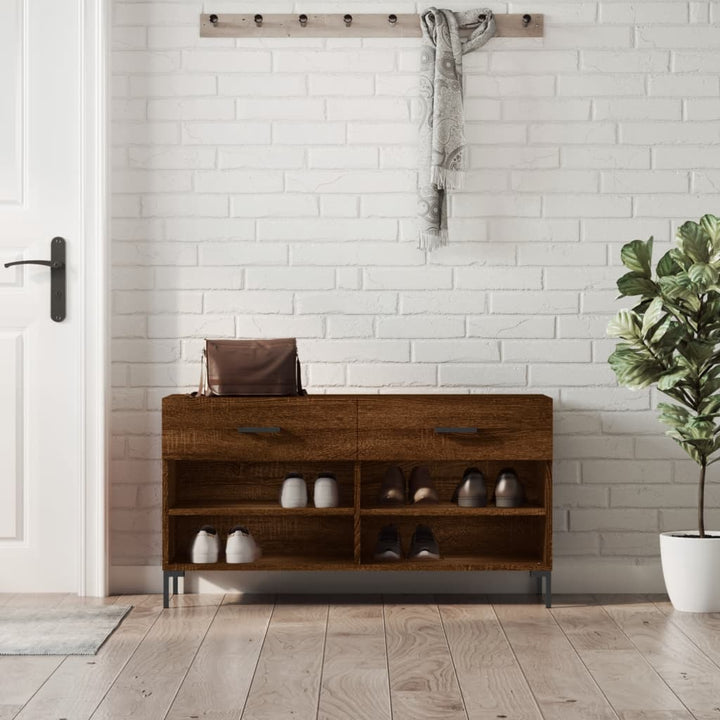 Skobänk 102X35X55 Cm Konstruerat Trä