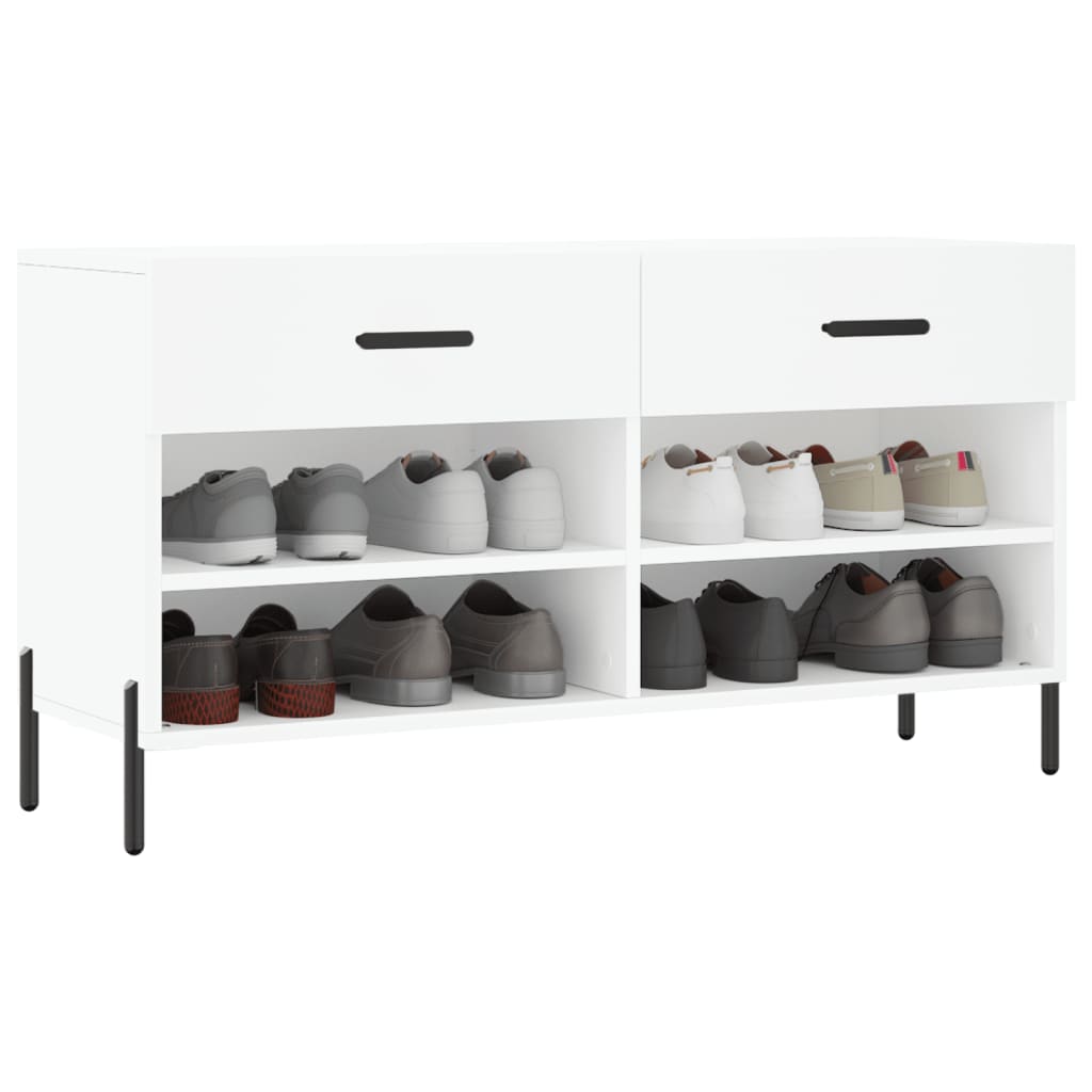 Skobänk 102X35X55 Cm Konstruerat Trä