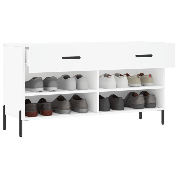 Skobänk 102X35X55 Cm Konstruerat Trä