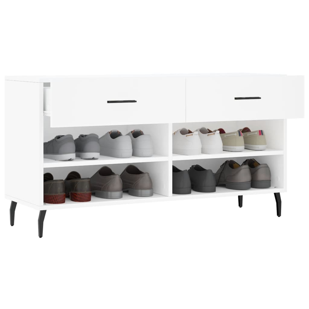 Skobänk 102X35X55 Cm Konstruerat Trä