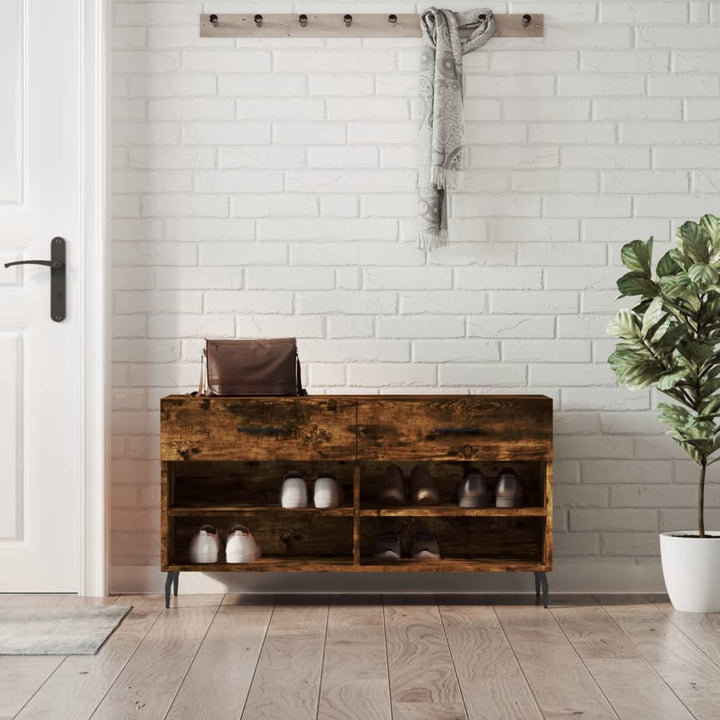 Skobänk 102X35X55 Cm Konstruerat Trä
