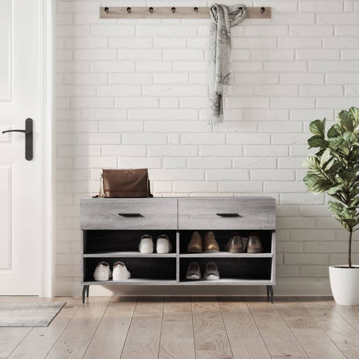 Skobänk 102X35X55 Cm Konstruerat Trä