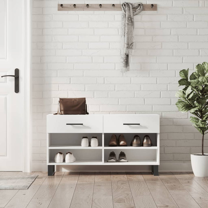 Skobänk 102X35X55 Cm Konstruerat Trä