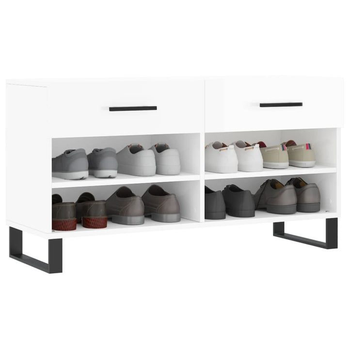Skobänk 102X35X55 Cm Konstruerat Trä