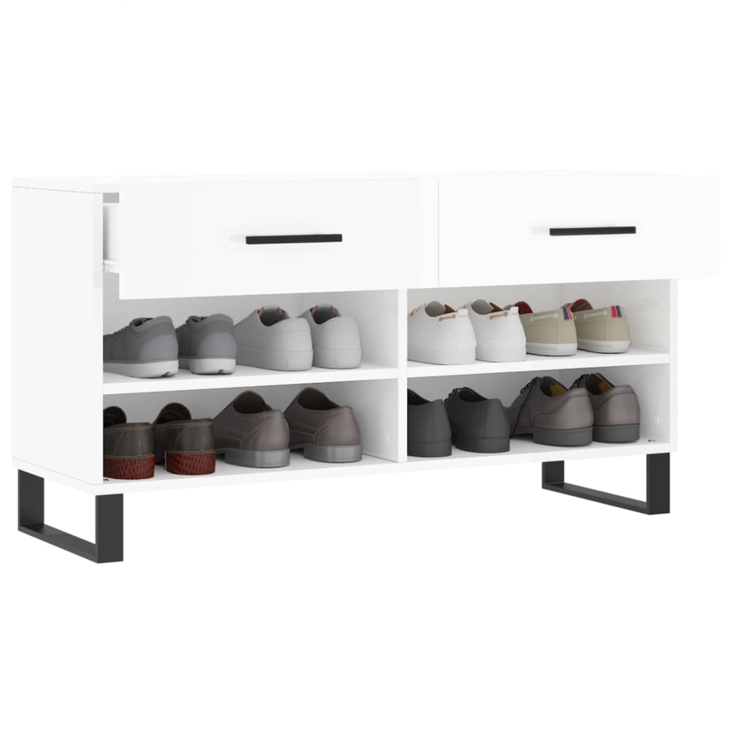 Skobänk 102X35X55 Cm Konstruerat Trä