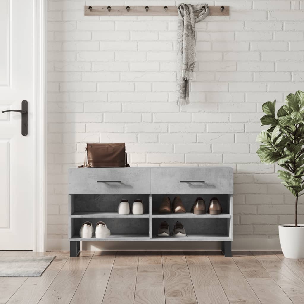 Skobänk 102X35X55 Cm Konstruerat Trä