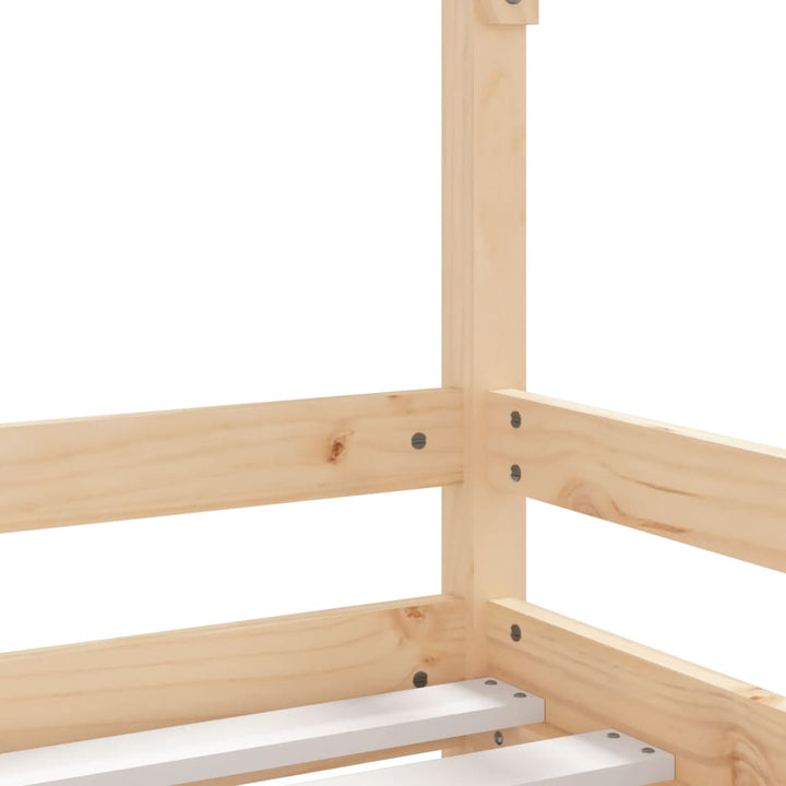Sängram För Barn Massiv Furu