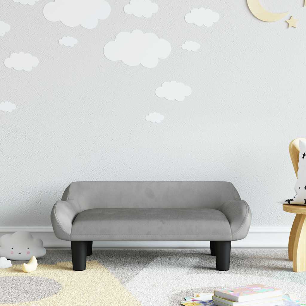 Barnsoffa 70X40X24 Cm Sammet