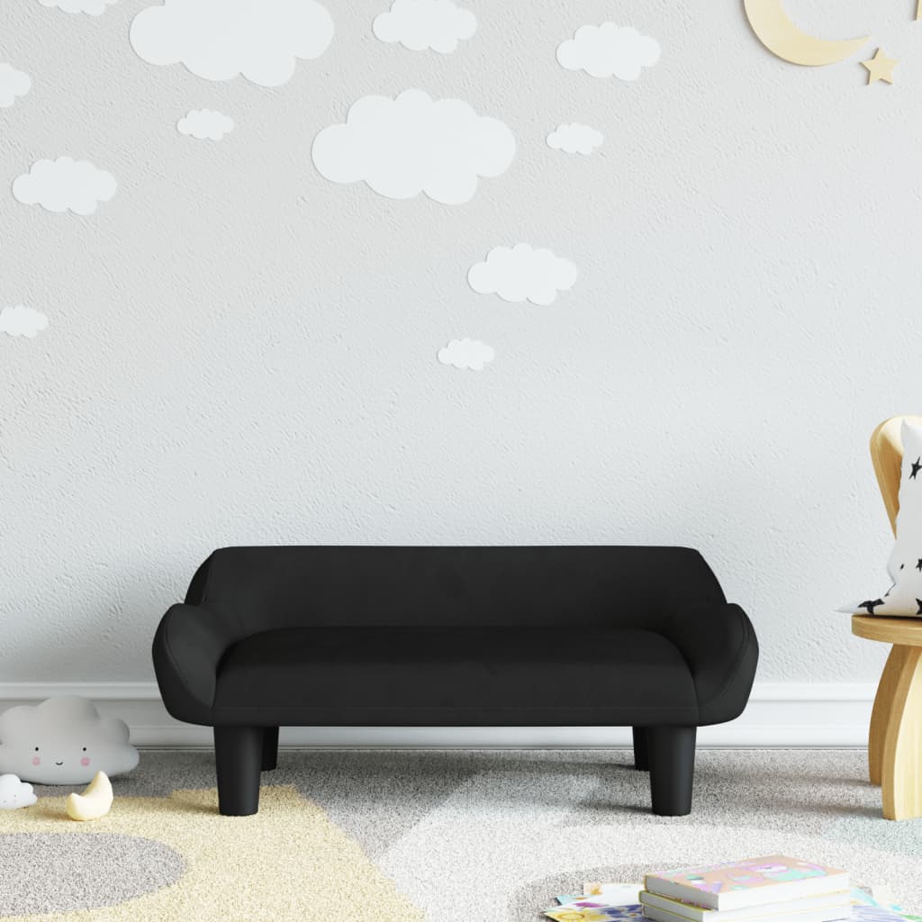 Barnsoffa 70X40X24 Cm Sammet