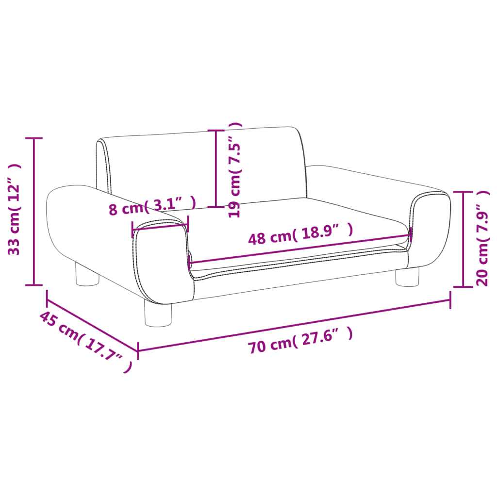 Barnsoffa Sammet