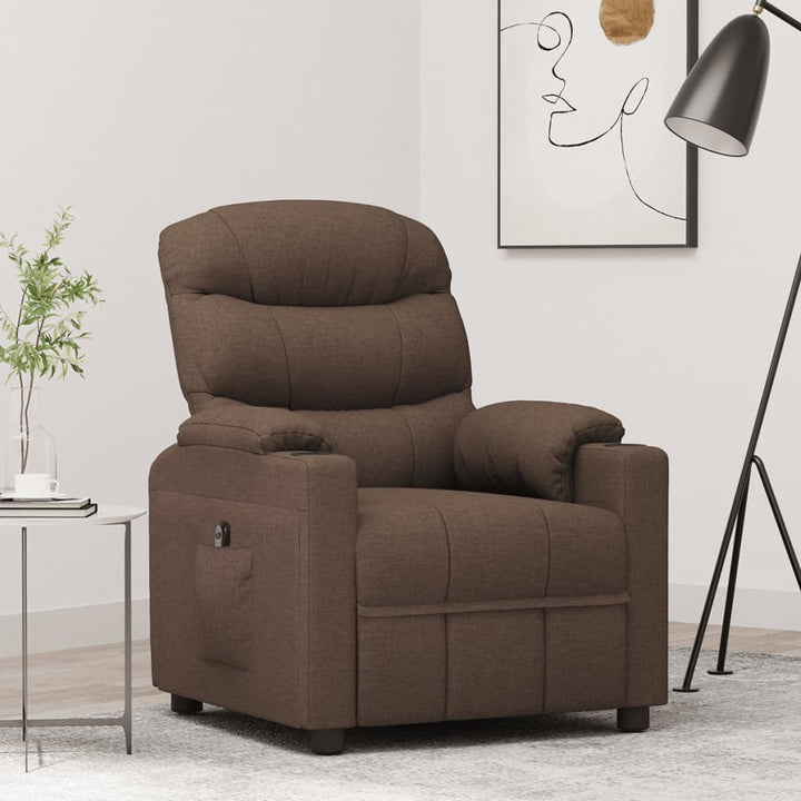 Elektrisk Reclinerfåtölj Tyg