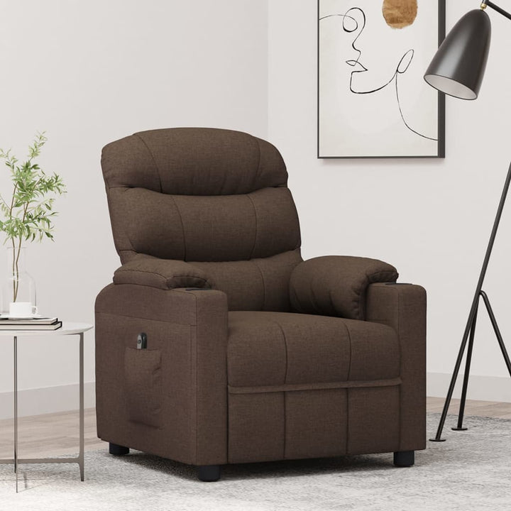 Elektrisk Reclinerfåtölj Tyg