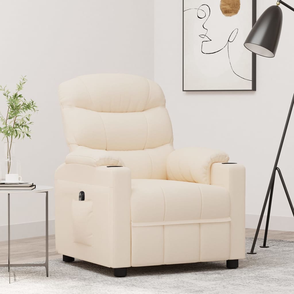 Elektrisk Reclinerfåtölj Tyg