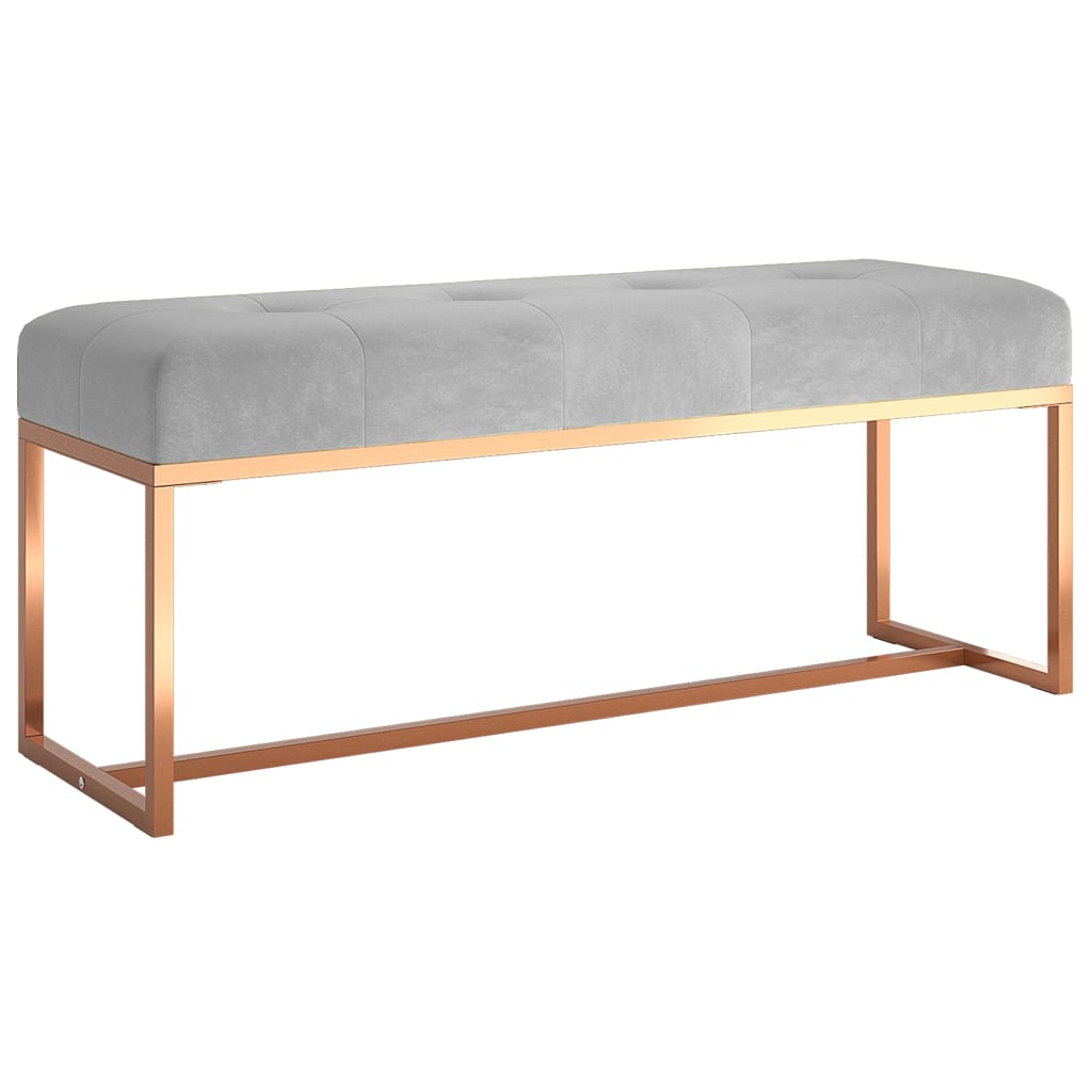 Bänk 110X36X45 Cm Sammet