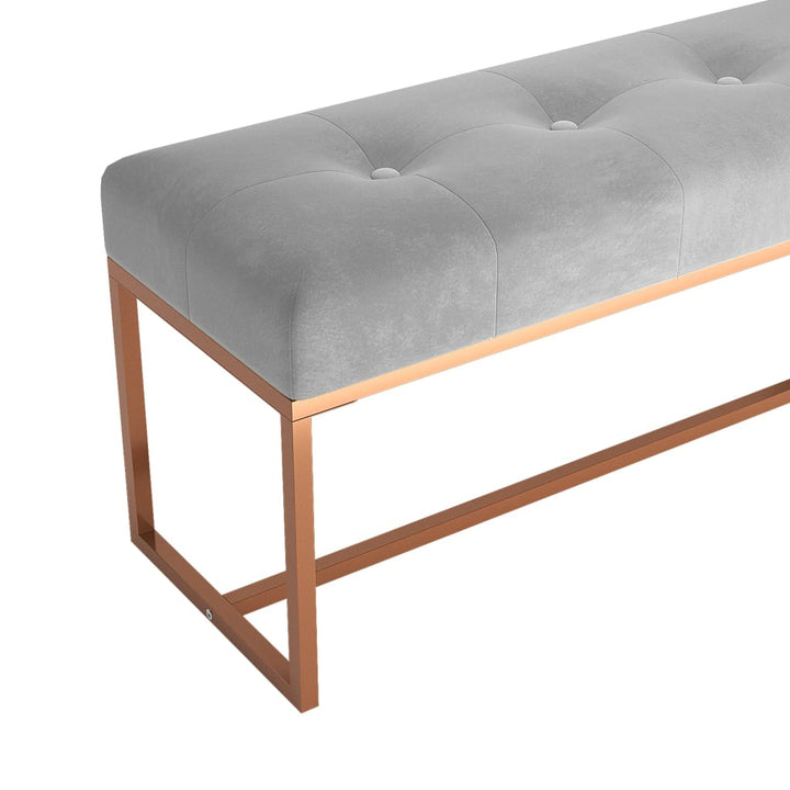 Bänk 110X36X45 Cm Sammet