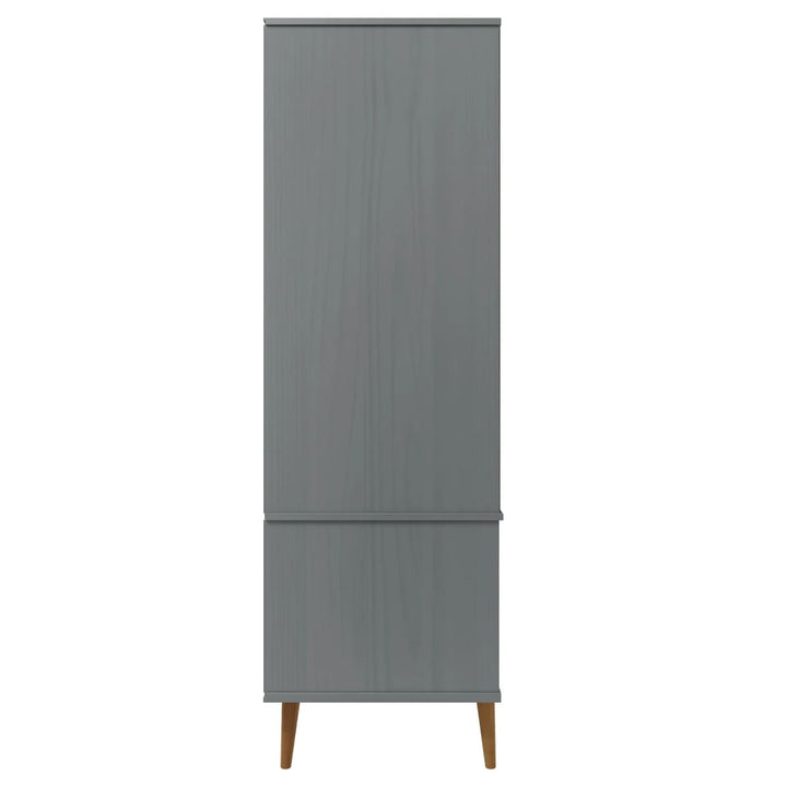 Klädskåp Molde 90X55X175 Cm Massiv Furu